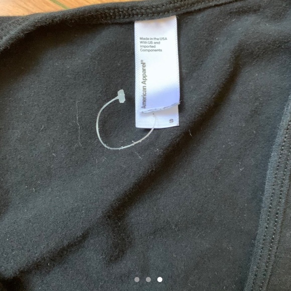 American apparel v neck body suit - Picture 3 of 3